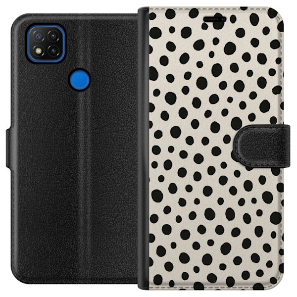 Xiaomi Redmi 9C Plånboksfodral Dot Dance