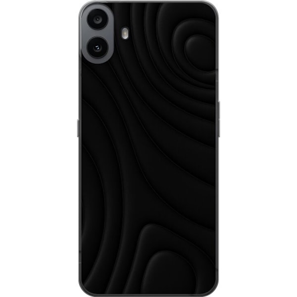 Nothing CMF Phone 1 Genomskinligt Skal Black Waves