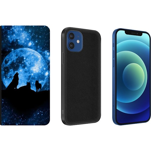 Apple iPhone 12  Plånboksfodral Varg