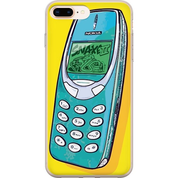 Apple iPhone 7 Plus Gennemsigtig cover Nokia 3310, Snake 2, ho