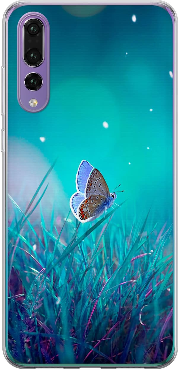 Kompatibelt Mobildeksel til Huawei P20 Pro Magisk Sommerfugl