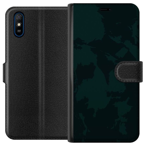 Xiaomi Redmi 9A Lompakkokotelo Vihreä