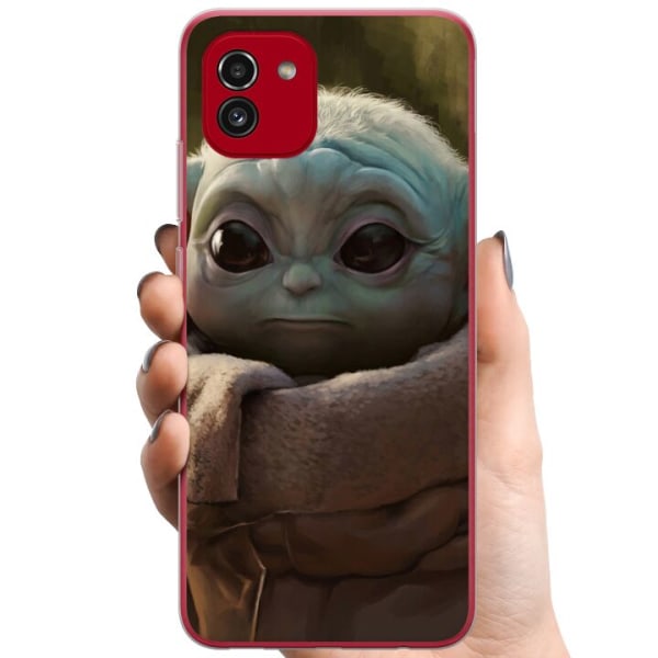 Samsung Galaxy A03 TPU Mobilcover Baby Yoda