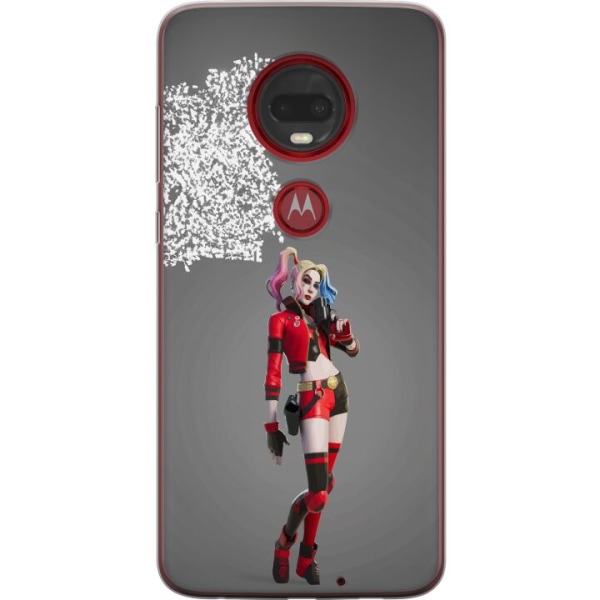Motorola Moto G7 Plus Gennemsigtig cover Harley Quinn
