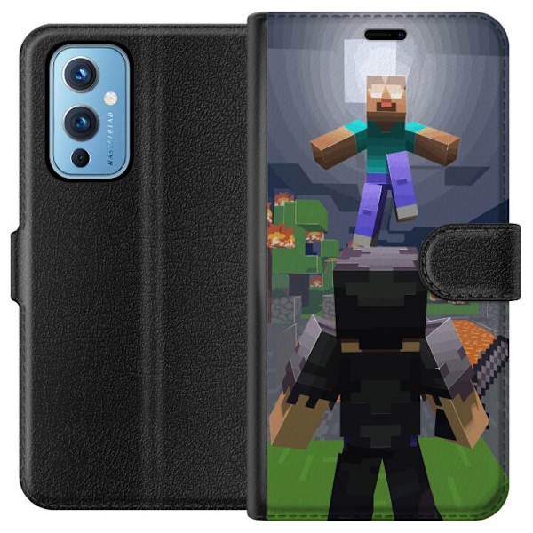 OnePlus 9 Tegnebogsetui Minecraft