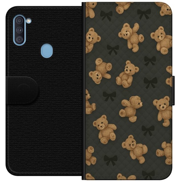 Samsung Galaxy A11 Tegnebogsetui Teddy Knus