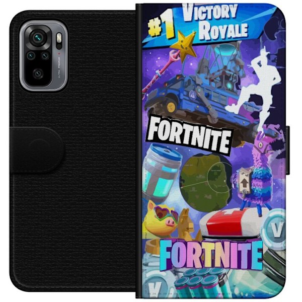 Xiaomi Redmi Note 10S Lompakkokotelo Fortnite