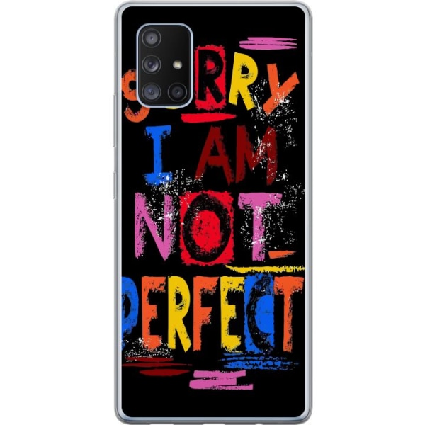 Samsung Galaxy A71 5G Gennemsigtig cover Sorry