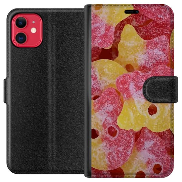 Yhteensopiva Lompakkokotelo Apple iPhone 11 BUBS Raspberry | Blueberry