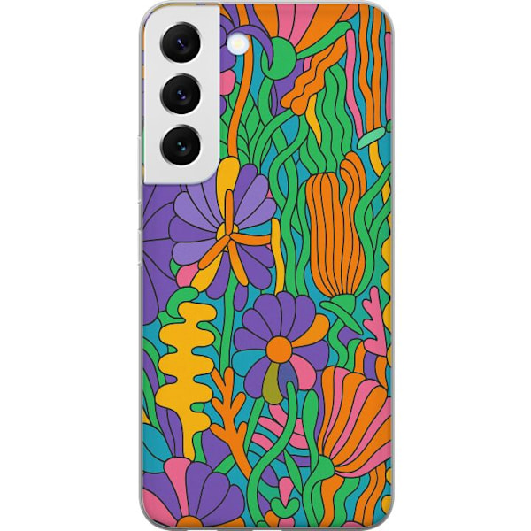 Samsung Galaxy S22+ 5G Gjennomsiktig deksel Color Pop
