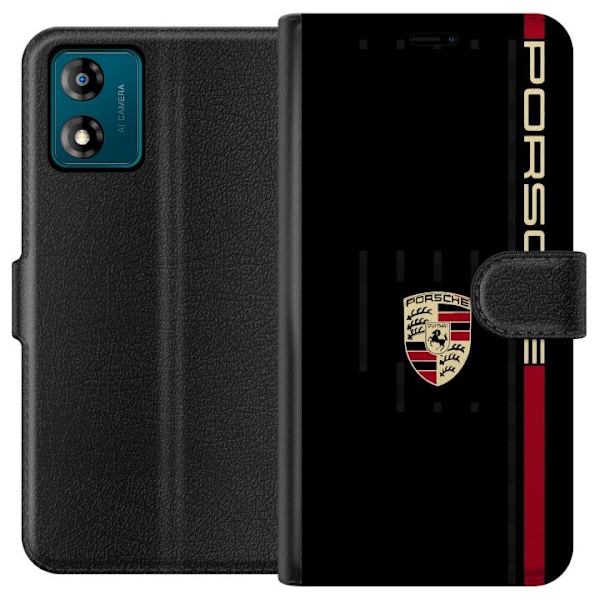 Motorola Moto E13 Plånboksfodral Porsche