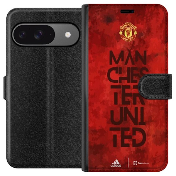 Google Pixel 9 Tegnebogsetui Manchester United FC