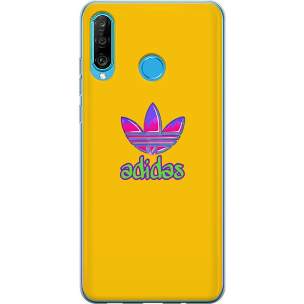 Huawei P30 lite Läpinäkyvä kuori Adidas