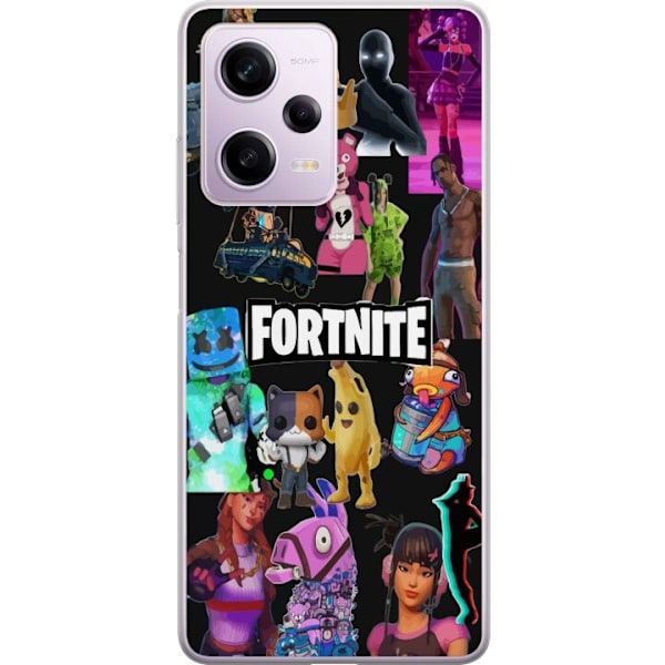 Xiaomi Redmi Note 12 Pro Genomskinligt Skal Fortnite