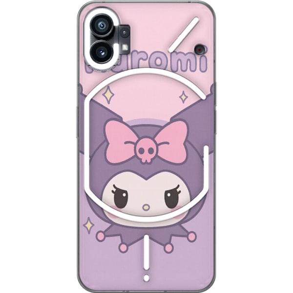 Nothing Phone (1) Läpinäkyvä kuori Kuromi Kawaii