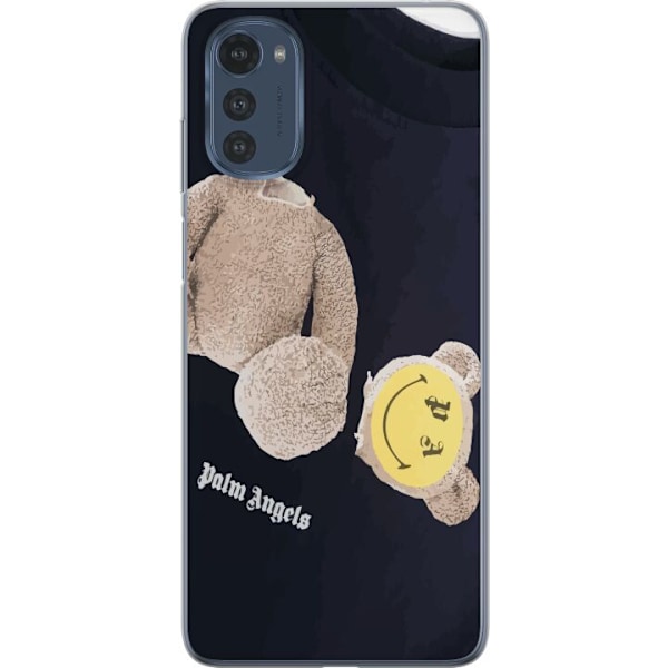 Motorola Moto E32s Gennemsigtig cover Teddy Palm Angels