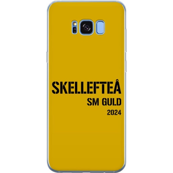 Samsung Galaxy S8 Läpinäkyvä kuori Skellefteå SM KULTA