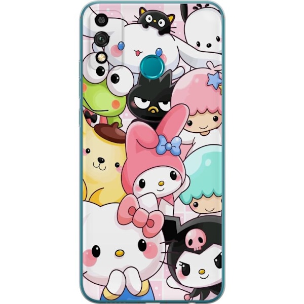 Honor 9X Lite Genomskinligt Skal Kawaii Sanrio Crew