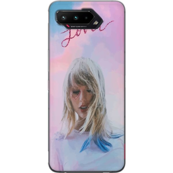 Asus ROG Phone 5 Gjennomsiktig deksel Taylor Swift - Lover