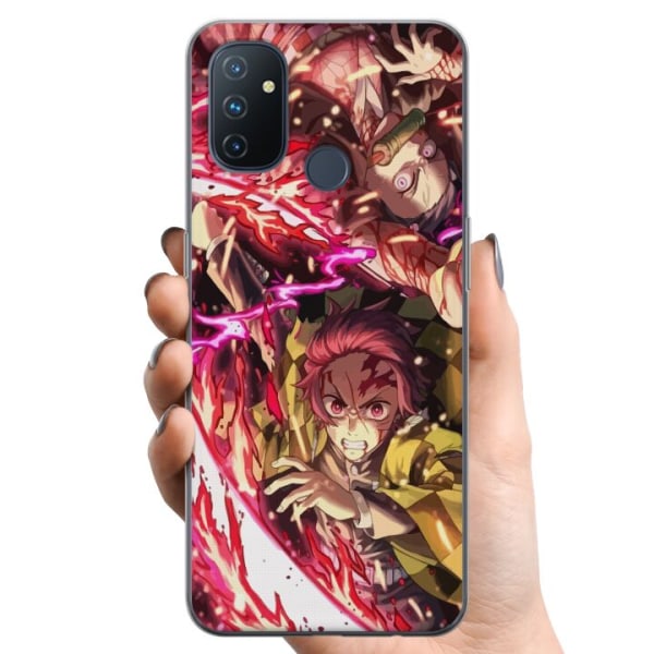 OnePlus Nord N100 TPU Mobildeksel Demon Slayer