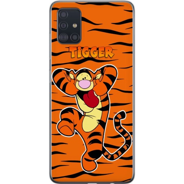 Samsung Galaxy A51 Läpinäkyvä kuori Tiger