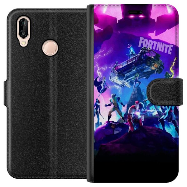 Huawei P20 lite Tegnebogsetui Fortnite