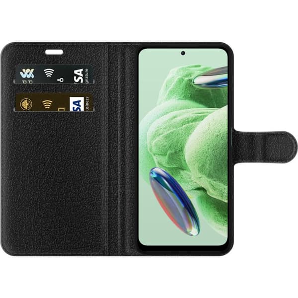 Kompatibel Tegnebogsetui til Xiaomi Redmi Note 12 Lionel Messi i Argentinas landsholdstrøje nummer 10 fodboldstjerne blå