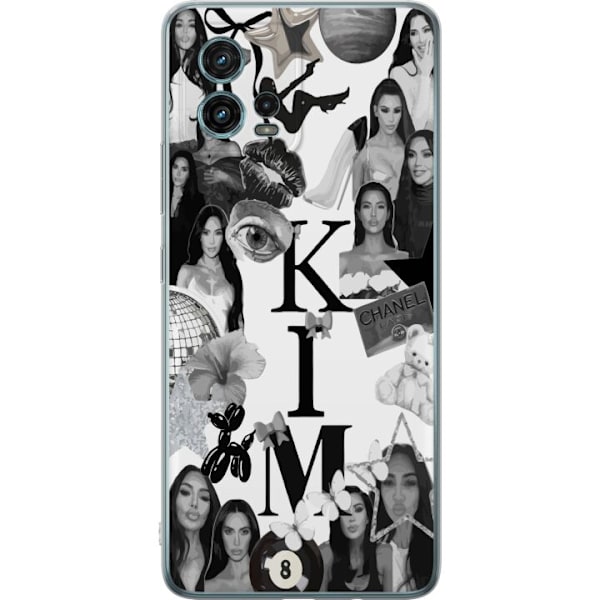 Motorola Moto G72 Gennemsigtig cover Kim Kardashian – Aesthe