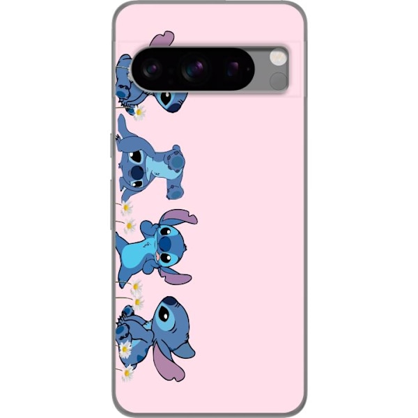 Google Pixel 8 Pro Genomskinligt Skal Stitch Skratt & Bus –