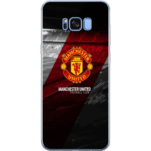 Samsung Galaxy S8 Genomskinligt Skal Manchester United FC