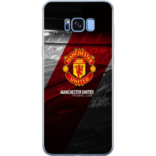 Samsung Galaxy S8 Läpinäkyvä kuori Manchester United FC
