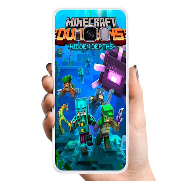 Samsung Galaxy S8 TPU Mobilcover Minecraft