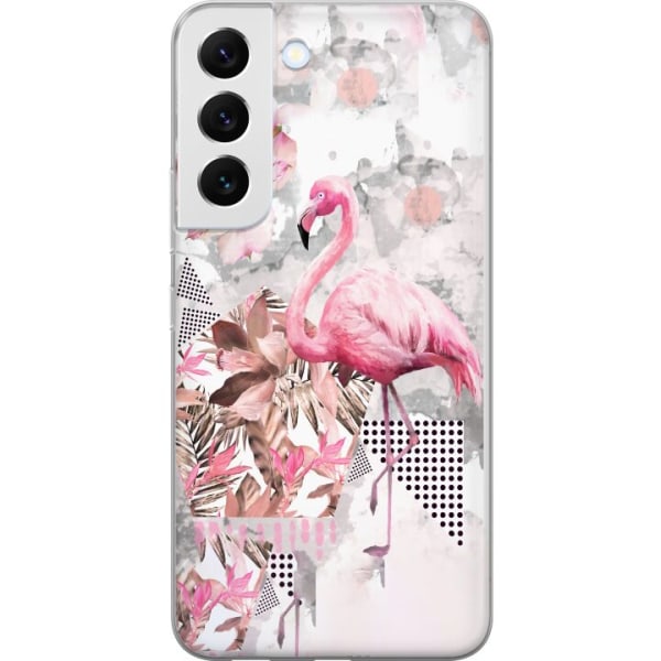 Samsung Galaxy S22 5G Deksel / Mobildeksel - Flamingo