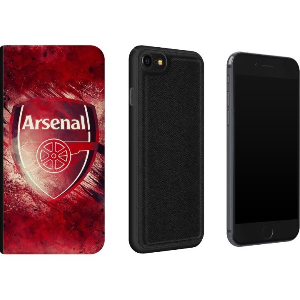 Apple iPhone 8 Lompakkokotelo Arsenal Jalkapallo