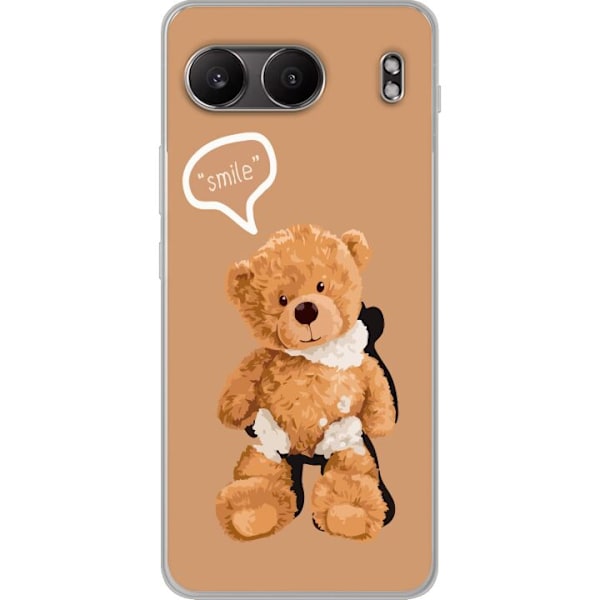 OnePlus Nord 4 Läpinäkyvä kuori Rikki teddy