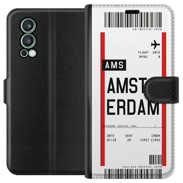 OnePlus Nord 2 5G Tegnebogsetui Amsterdam