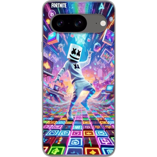 Google Pixel 8 Genomskinligt Skal Fortnite Dance | Marshmello