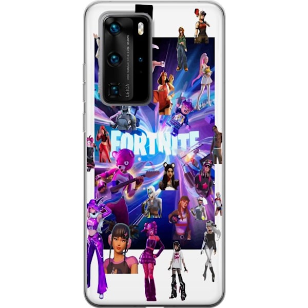 Huawei P40 Pro Genomskinligt Skal Fortnite