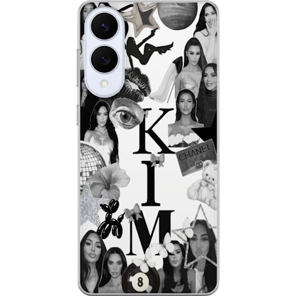 Samsung Galaxy S25 Edge Genomskinligt Skal Kim Kardashian –