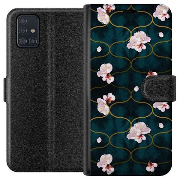Samsung Galaxy A51 Plånboksfodral Blommor