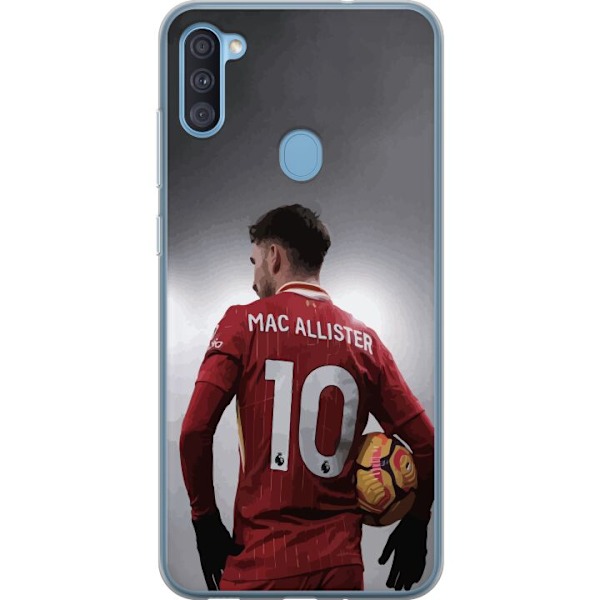 Samsung Galaxy A11 Genomskinligt Skal Alexis Mac Allister