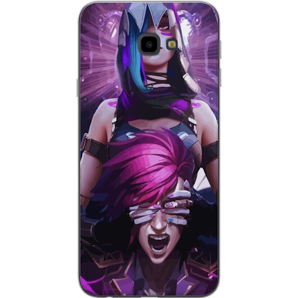 Samsung Galaxy J4+ Gennemsigtig cover League of Legends