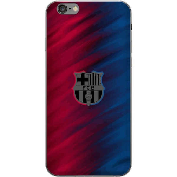 Apple iPhone 6s Plus Gennemsigtig cover FC Barcelona