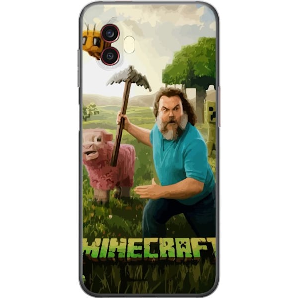 Samsung Galaxy Xcover6 Pro Genomskinligt Skal A Minecraft Movie