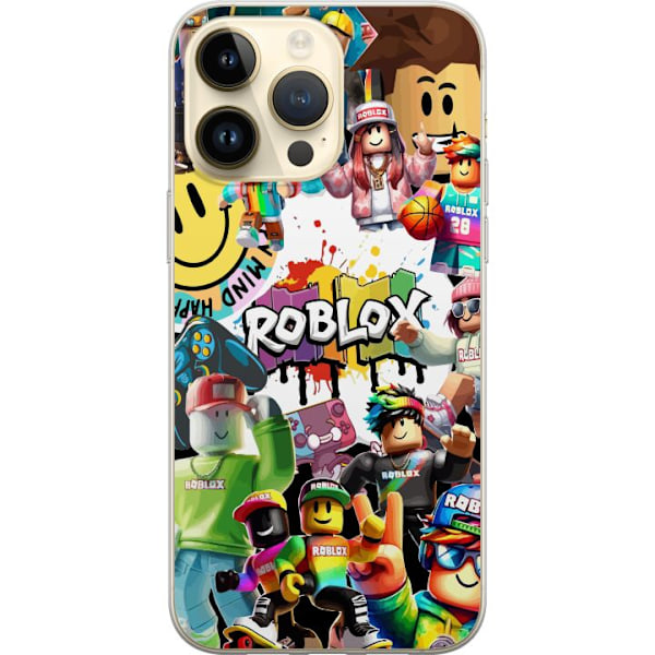 Apple iPhone 14 Pro Max Gennemsigtig cover Roblox