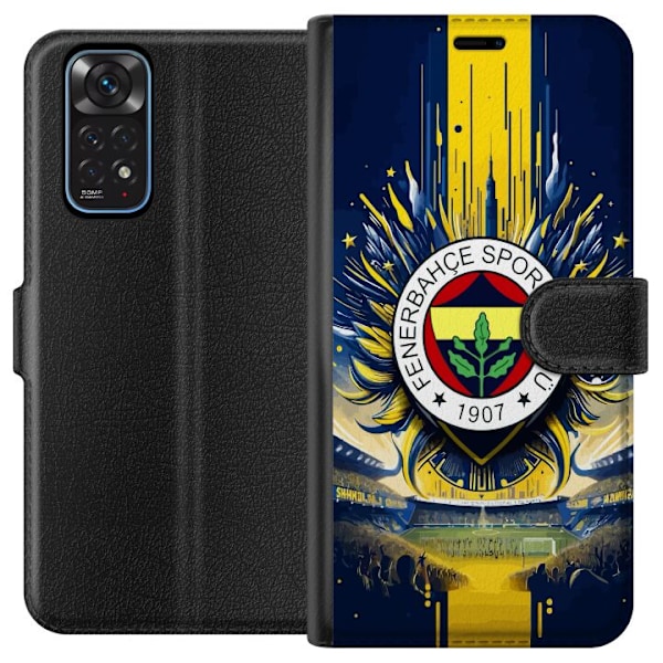 Xiaomi Redmi Note 11 Lompakkokotelo Fenerbahçe SK