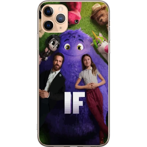 Apple iPhone 11 Pro Max Läpinäkyvä kuori IF: Låtsaskompisar