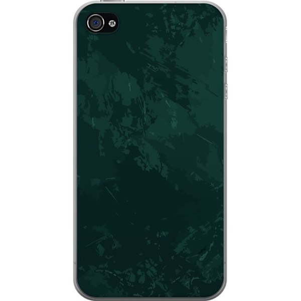 Apple iPhone 4 Genomskinligt Skal Emerald Echo