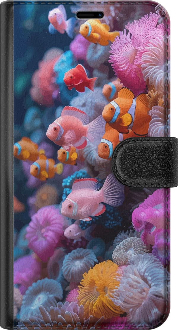 Yhteensopiva Lompakkokotelo Apple iPhone 11 Kalat Koralli Meri Valtameri Veden alla