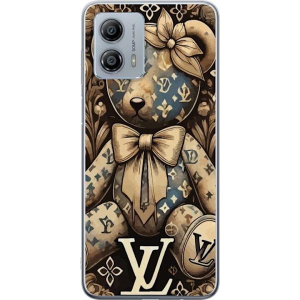 Motorola Moto G53 Läpinäkyvä kuori Teddy Vuitton